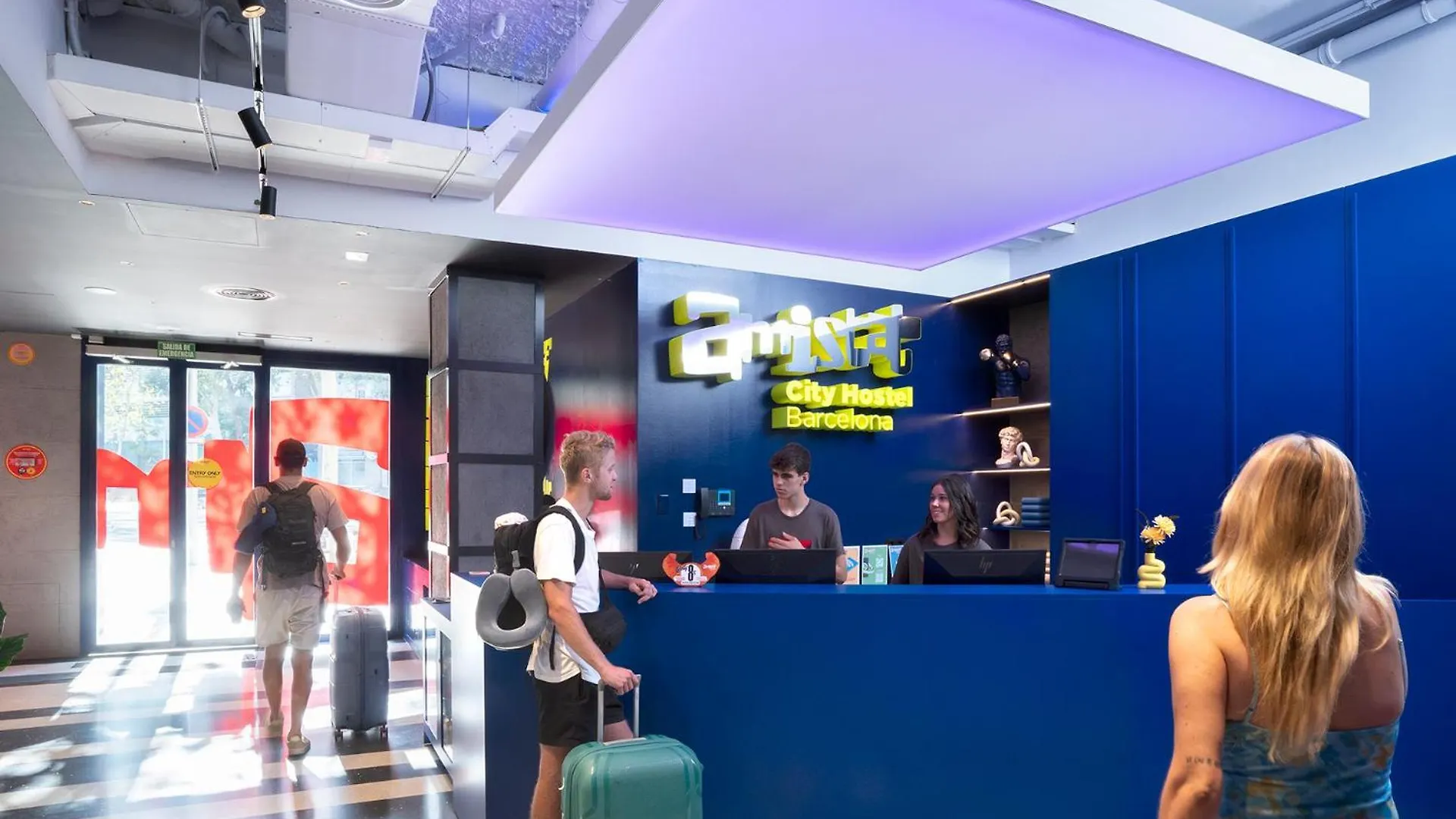 Amistat City Hostel Barcelona Spain